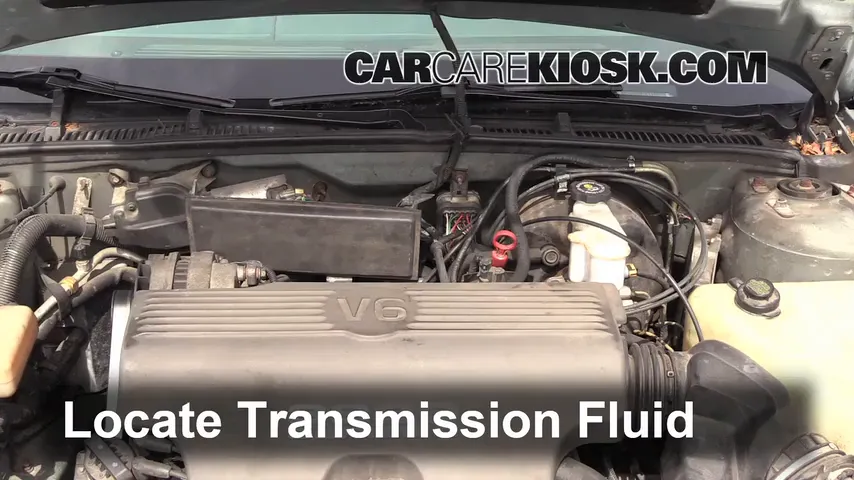 1995 Buick Riviera 3.8L V6 Transmission Fluid Add Fluid